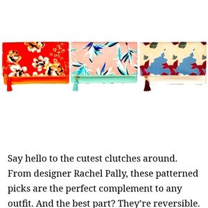 Rachel Pally Reversible Clutch Purse